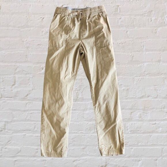 NWOT OshKosh Khaki Pull On Poplin Pants - Picture 1 of 7